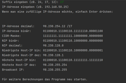 Projekt Screenshot